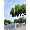 Q235 galvanized street lighting pole